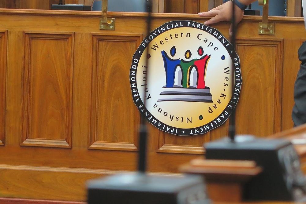 Debate in Western Cape Parliament: Tackling crime and housing challenges