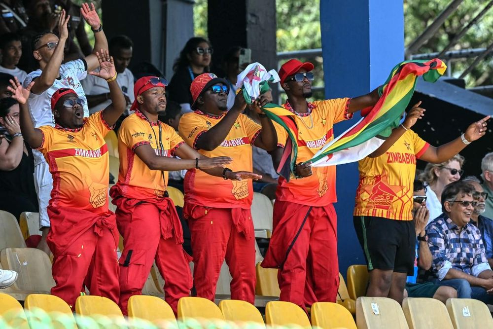 Zimbabwe cricket fans living it up at T20 World Cup in India