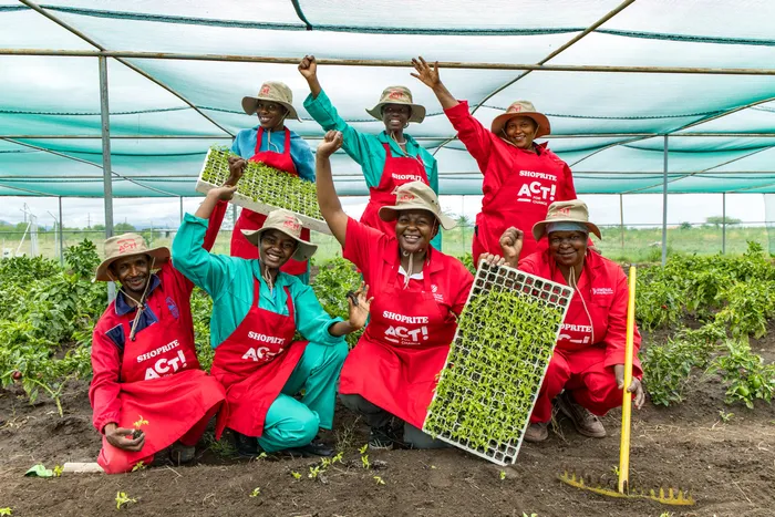 Five community food gardens to share R1 million in support