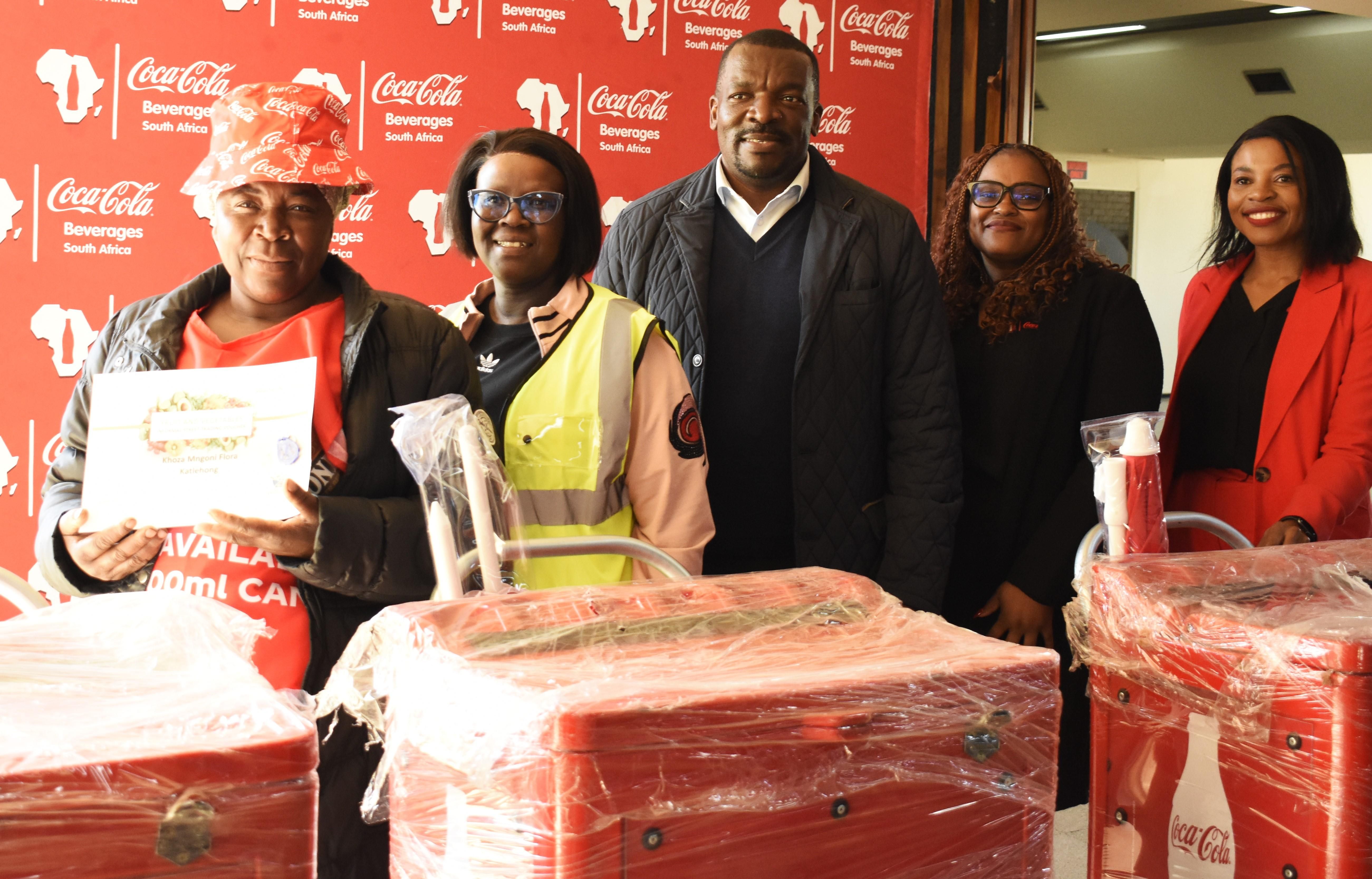 Coca-Cola Beverages South Africa empowers 113 informal traders in Ekurhuleni through Township Economy Revitalisation Programme