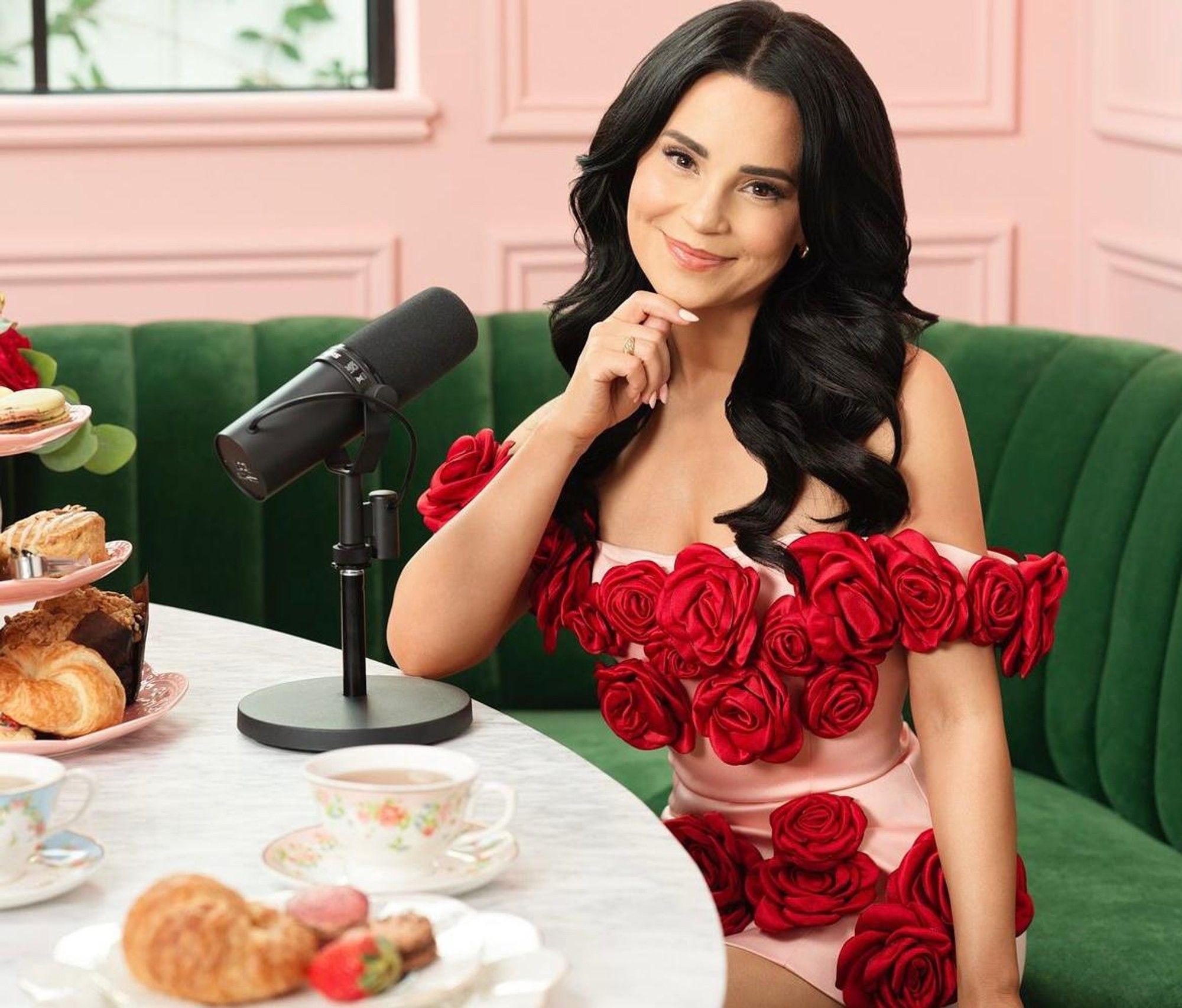 ‘Honouring my dad’s wish’ Rosanna Pansino smokes cannabis grown in his