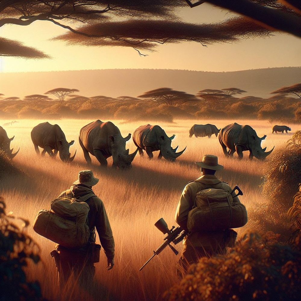 Ongoing battle against rhino poaching: declines and persistent threats