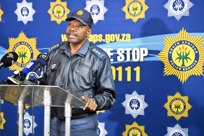  On Thursday, Gauteng Provincial Police Commissioner Lieutenant-General Tommy Mthombeni addressed a media gathering held in Eldorado Park over the province's state of readiness for the June 30 deadline for illegal migrants to leave the country.
