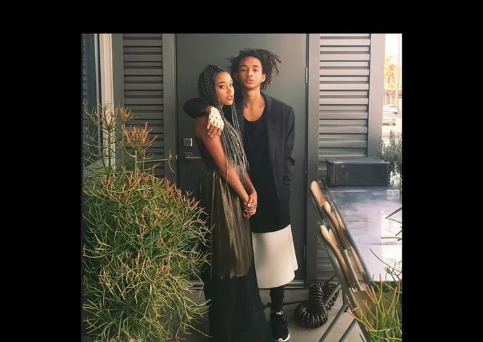 Smith wears dress to friend's prom