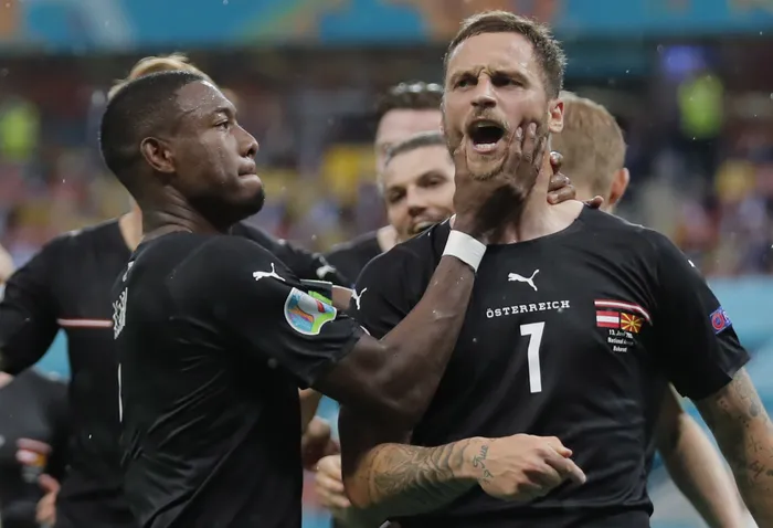 Skipper  David Alaba (left) and record goalsocrer Marko Arnautovic could help Austria go deep at the Wolrd Cup. 