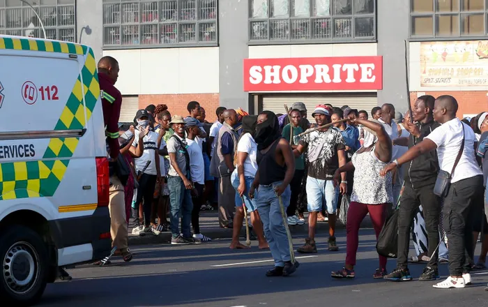 Violent unrest and chaos erupted in the Durban CBD on Thursday. 
