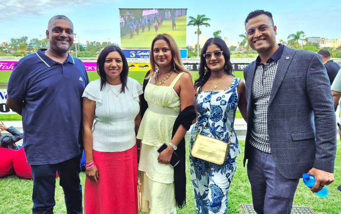 Kiru Govender, Magashnee Govender, Kubashni Jacob, Denise Balasar, and Delon Jacob.