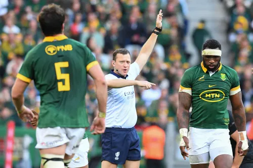 Matthew Carley gets the whistle for blockbuster Springboks-All Blacks opener at Ellis Park