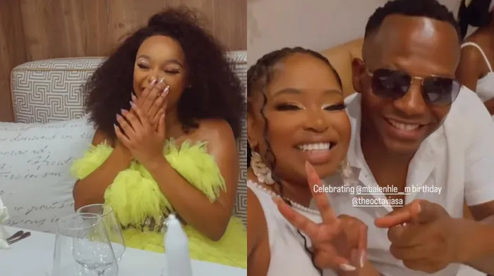 Giving fans a glimpse of her birthday celebration, Mbalenhle Mavimbela shared videos that her celebrity friends took, as they celebrated her. Among the guests were TV presenter Palesa Tembe and Annie Mthembu's estranged husband, Kgolo Mthembu.