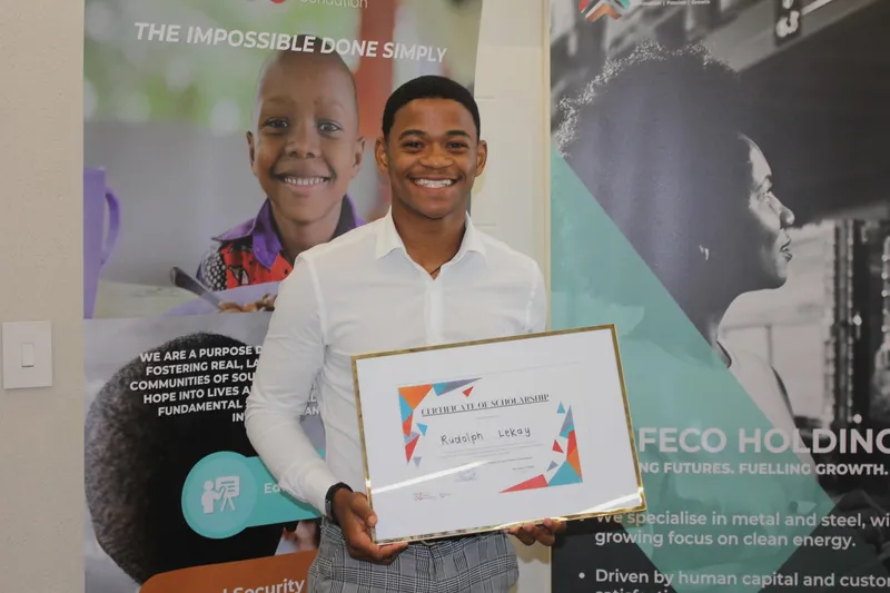 From selling sweets to a brighter future for Rudolph Lekay