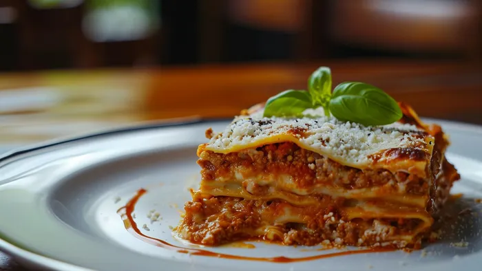 Authentic Italian lasagna isn't about piling on as much cheese as possible, it's about balance, patience and allowing simple ingredients to shine.