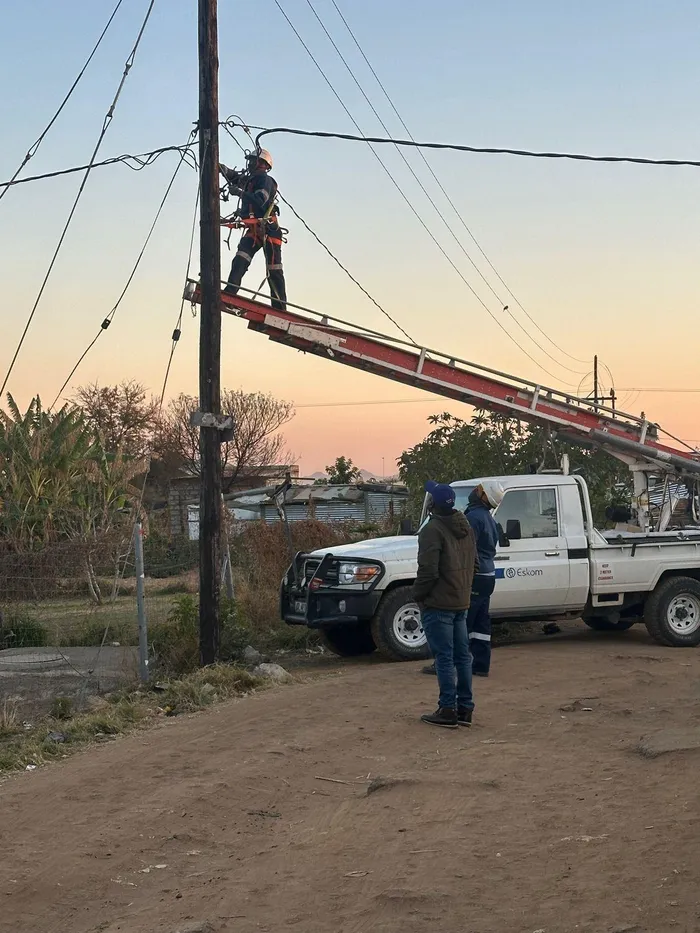 Eskom is threatening to leave areas in darkness due to billions in unpaid debt