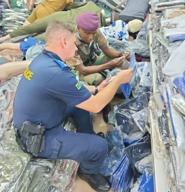 16 arrested as police seize R17m worth of counterfeit goods in nationwide raids