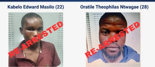 Escaped Kuruman murder suspects rearrested within 72 hours