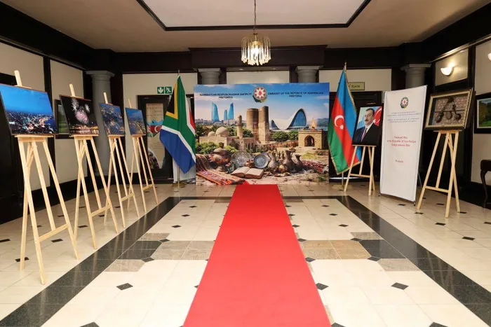 The South African flag was displayed alongside that of Azerbaijan at the 108th anniversary of the Azerbaijan Democratic Republic (ADR) in Pretoria this week.