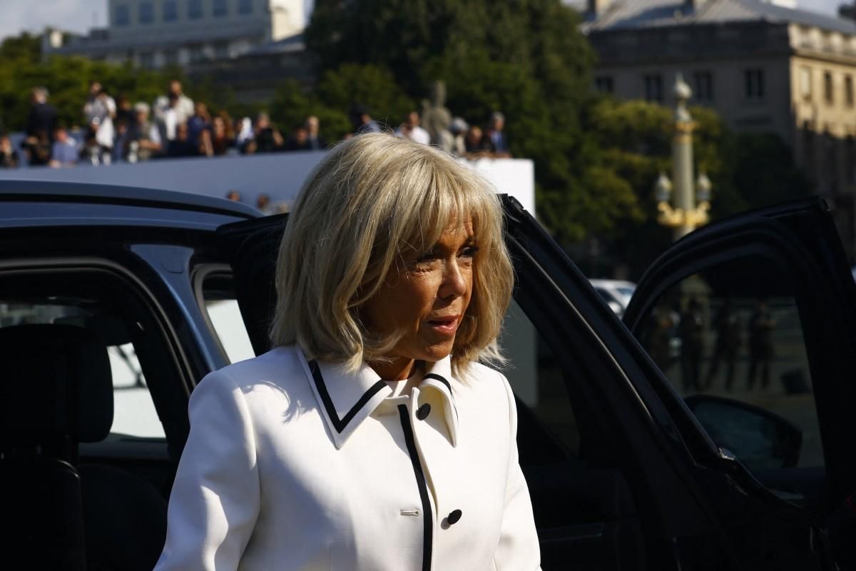 French first lady Brigitte Macron appeals in gender rumours case