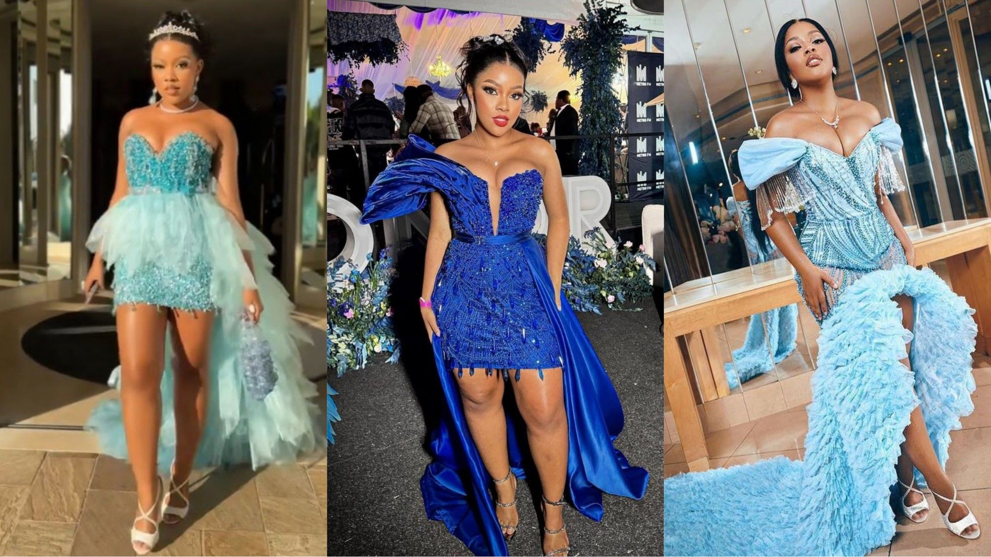 Big Brother Mzansi star Liyema Pantsi rocked three stunning dresses at ...