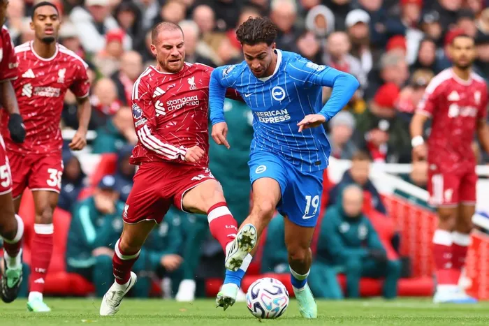 Isak extends hot streak as Liverpool sink Brighton