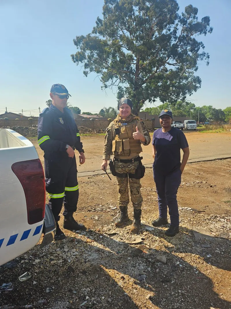 CCTV footage shows murdered whistle-blower, Marius van der Merwe talking to his killers