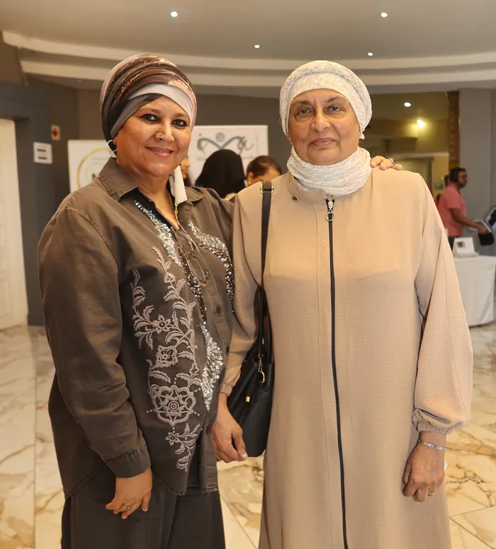 Zora Moosa and Razzia Karrim. 