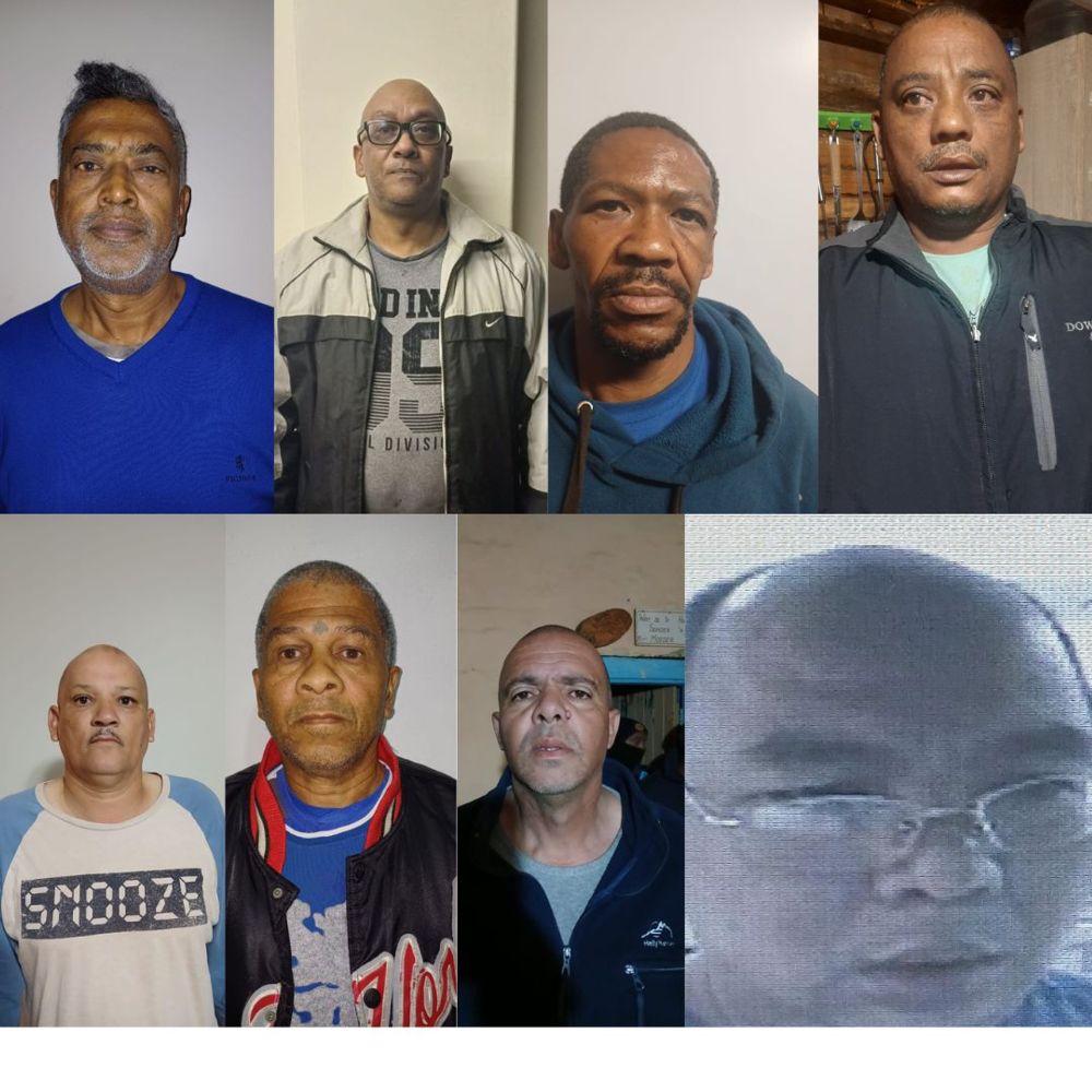 The Hawks bust eight suspects involved in an abalone smuggling syndicate