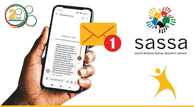 SASSA intensifie les contrôles des allocations et invite les bénéficiaires à répondre aux demandes de vérification