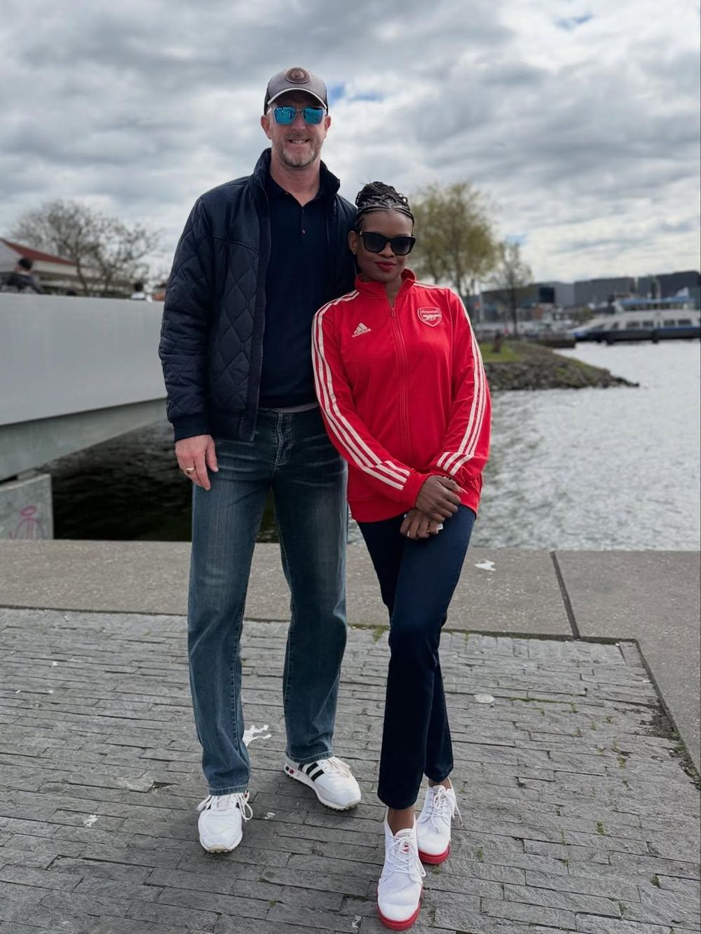 LOOK: Bongani Mthombeni and Matthew Booth give fans a glimpse into their Dutch adventure