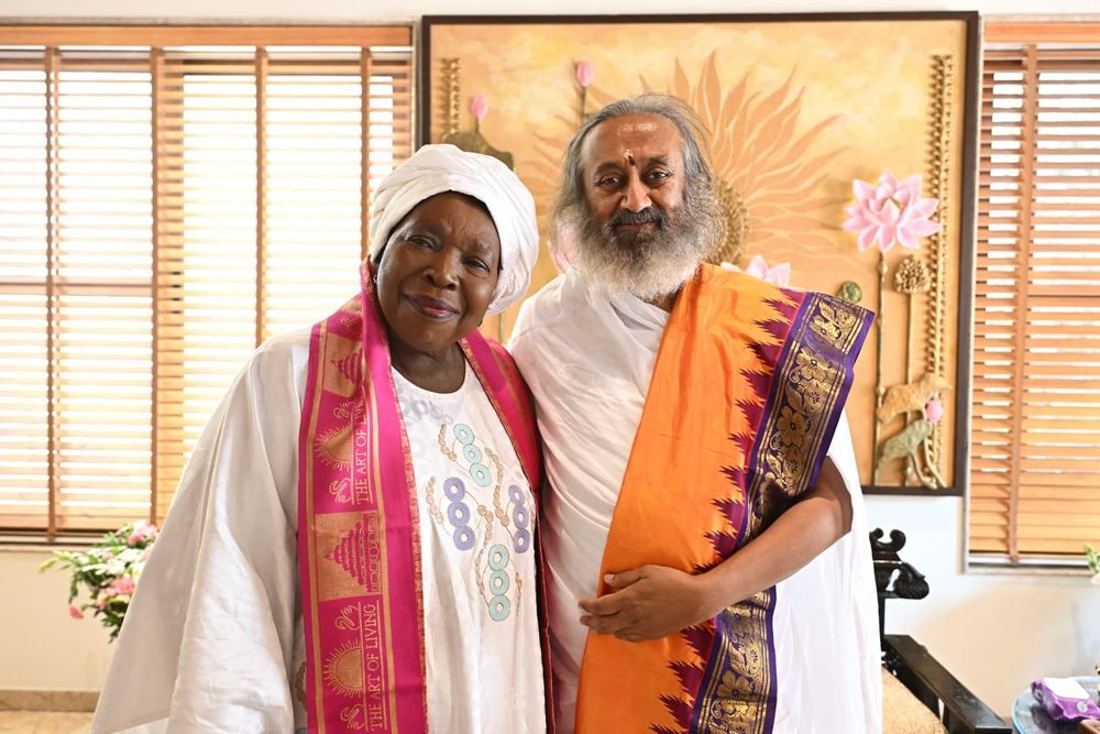 Dr Nkosazana Dlamini-Zuma joins global leaders in India to celebrate Sri Sri Ravi Shankar's 70th birthday