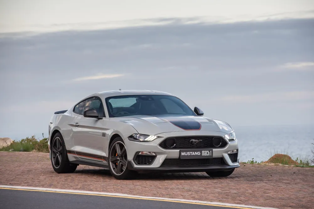 2021 Ford Mustang Mach 1 front view