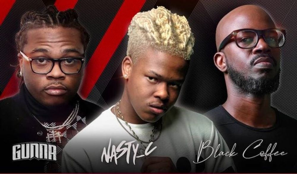 US Rapper Gunna and Black Coffee join Nasty C for epic event