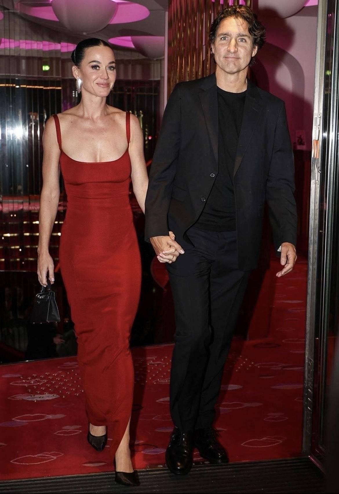 Katy Perry and Justin Trudeau confirm their romance with a public appearance in Paris
