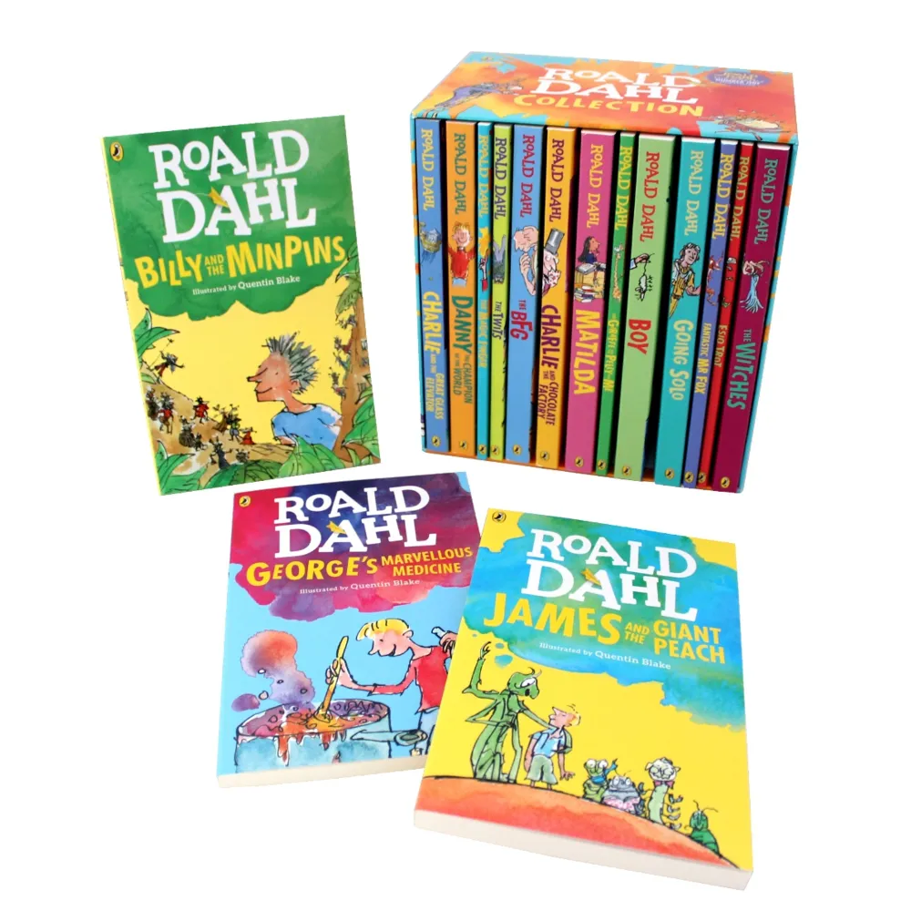 Roald Dahl 16 book collection