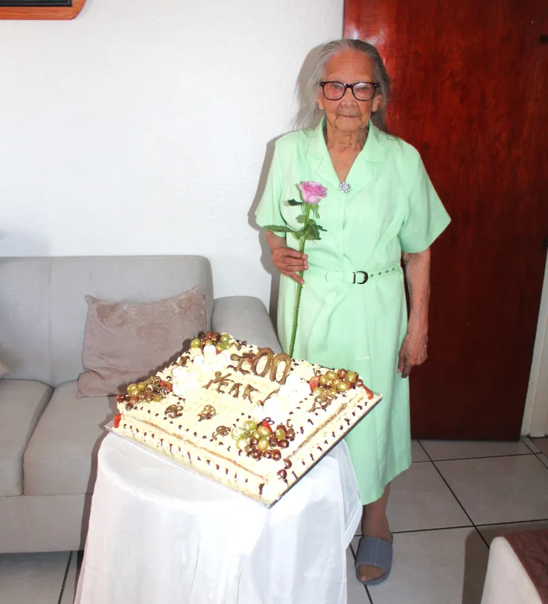 Grassy Park's Beatrice McGrath celebrates her 100th birthday with family and friends