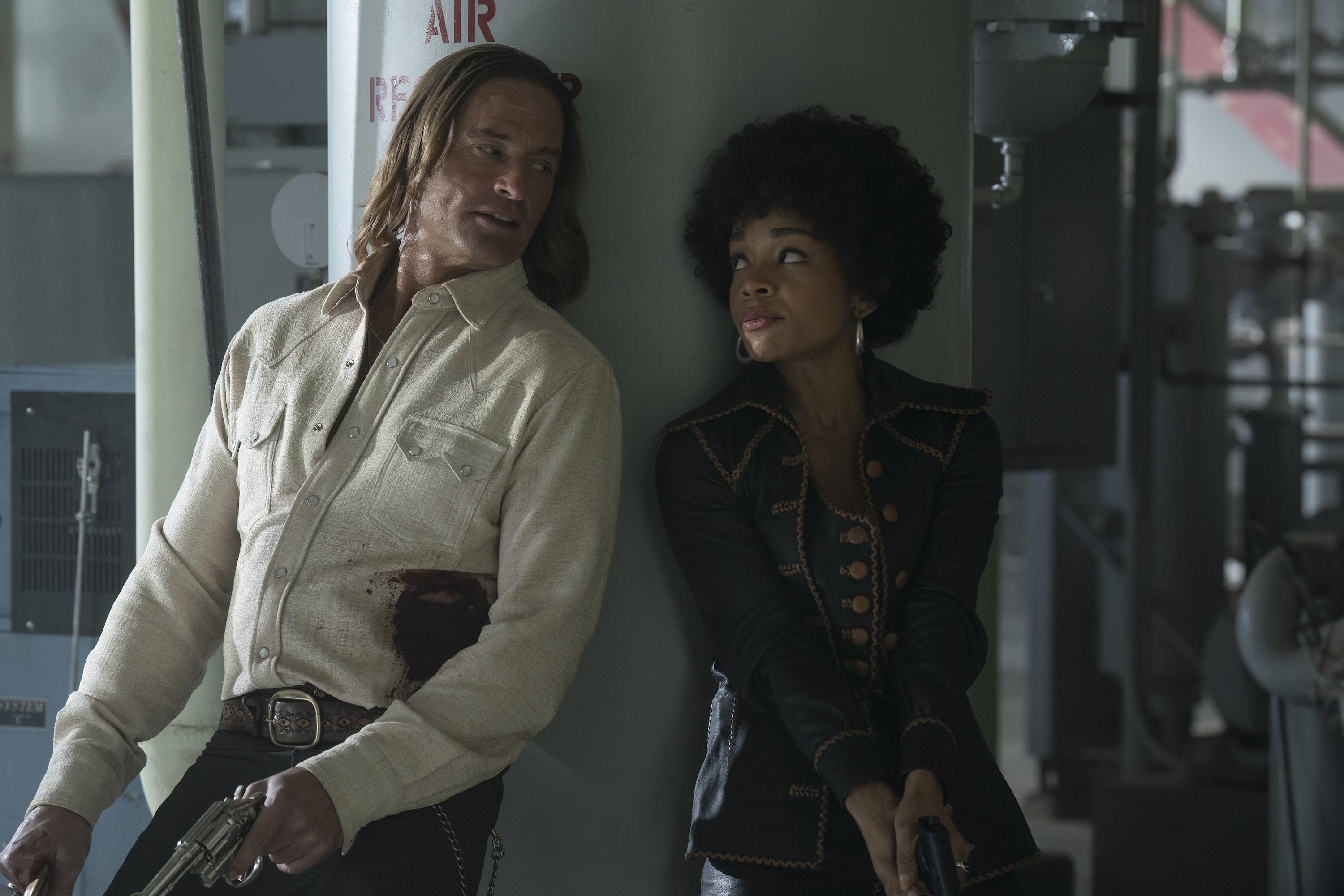 Josh Holloway and Rachel Hilson: the dynamic duo revving up 'Duster's' 1970s crime scene