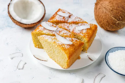 Easy coconut cake recipe for a moist homemade treat