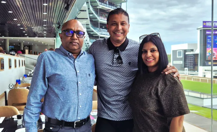 Dhasen Naidoo, Suven Govender and Loshnee Govender.