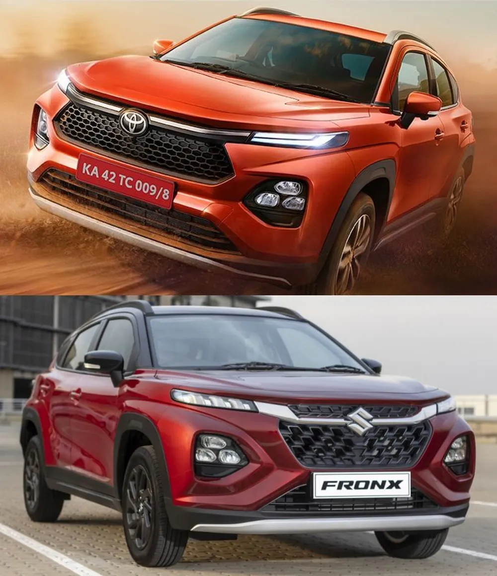2024 Toyota Starlet Cross versus Suzuki Fronx