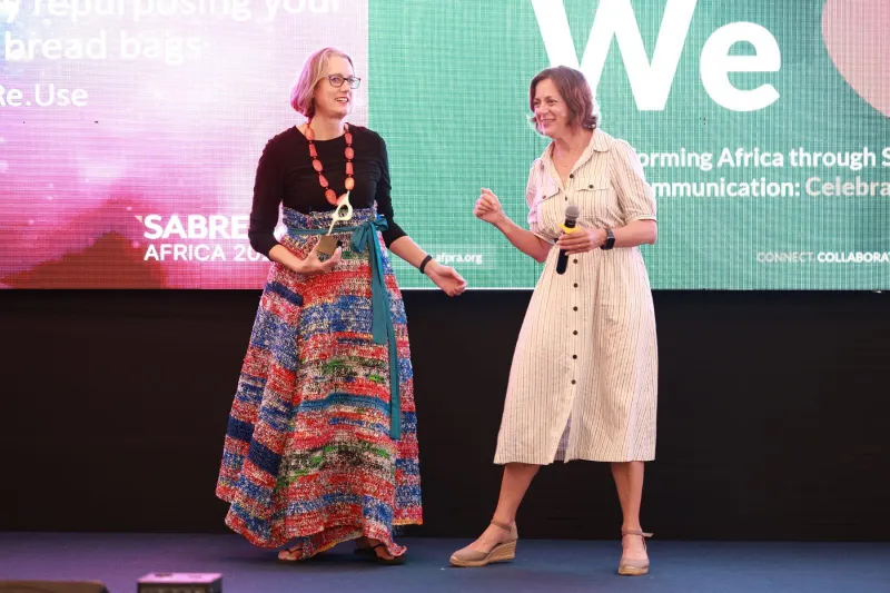 Hout Bay's Re. Bag. Re. Use initiative wins prestigious SABRE Award for sustainability