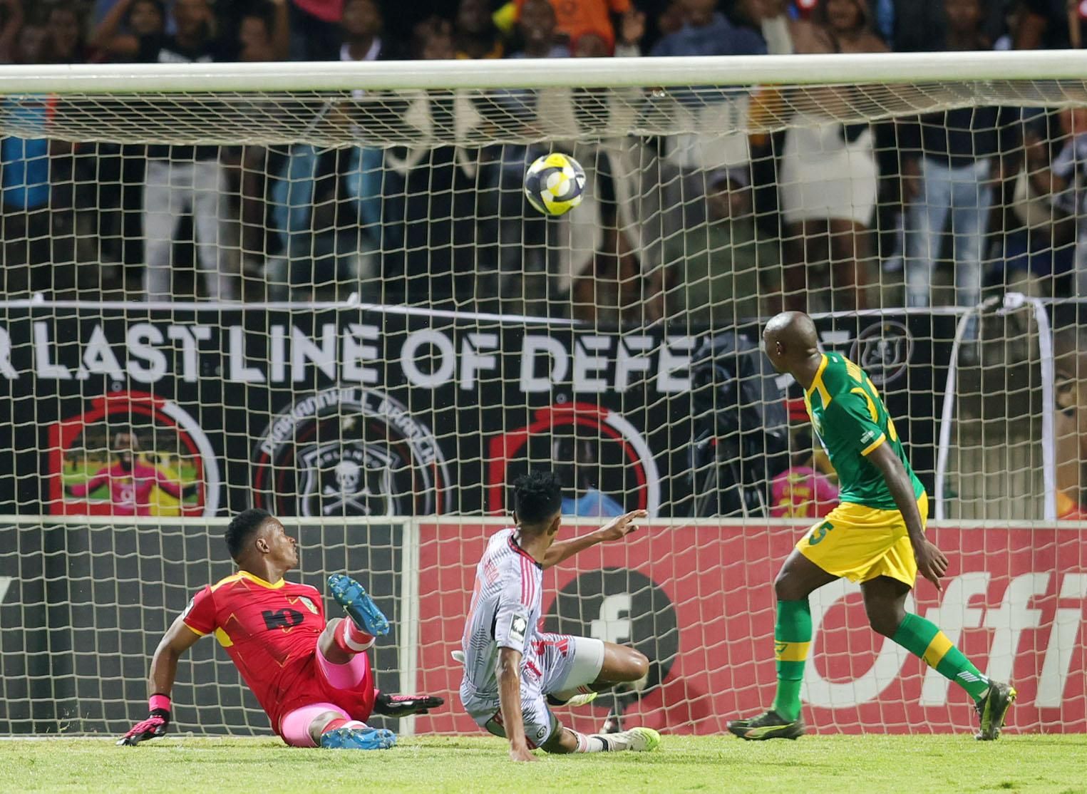 Orlando Pirates sink Golden Arrows to go second ahead of crucial cup semi-final