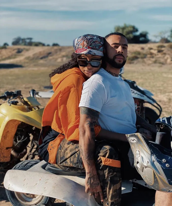 Nadia Nakai and Vic Mensa. Picture: Instagram