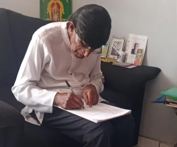 Gentle John Kisten departs