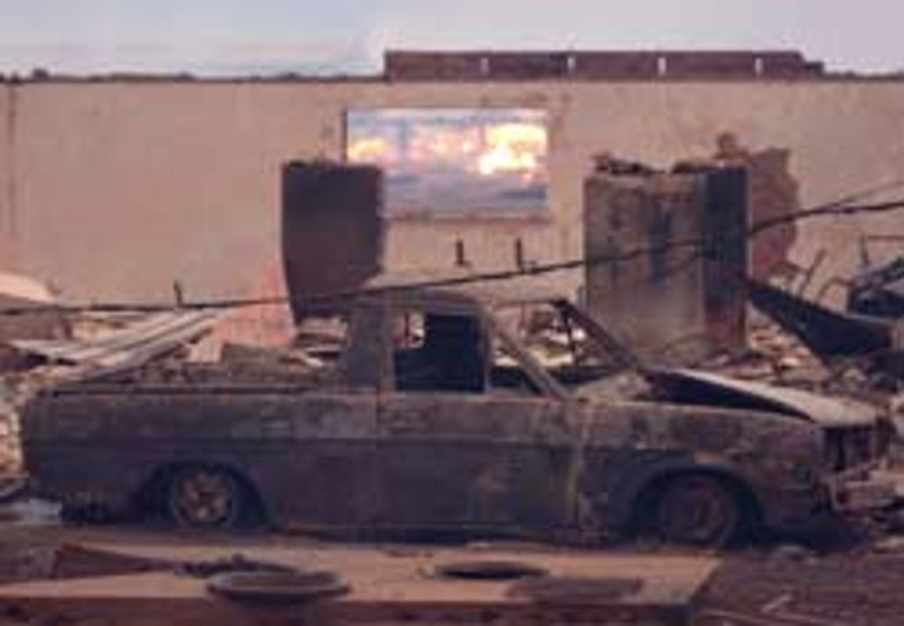 Families forced to flee raging fires