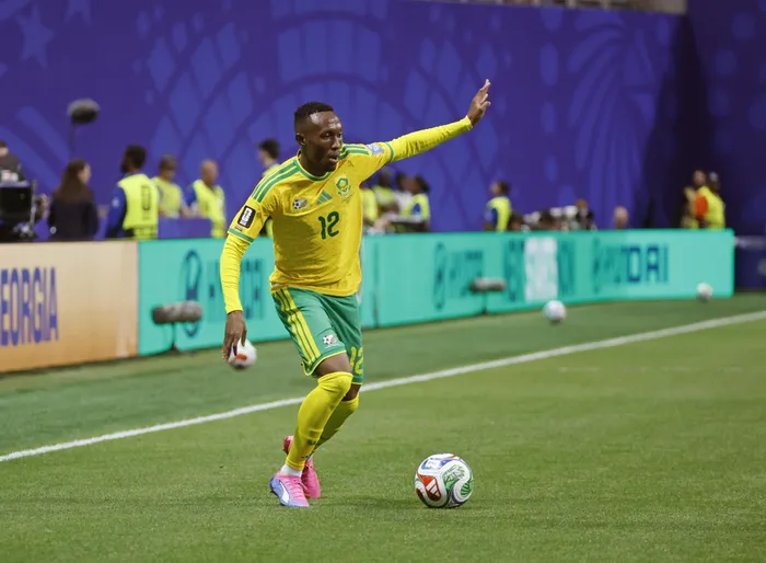 Thapelo Maseko is buzzing with confidence after his brilliant cameo against the Czech Republic. Photo: Backpagepix