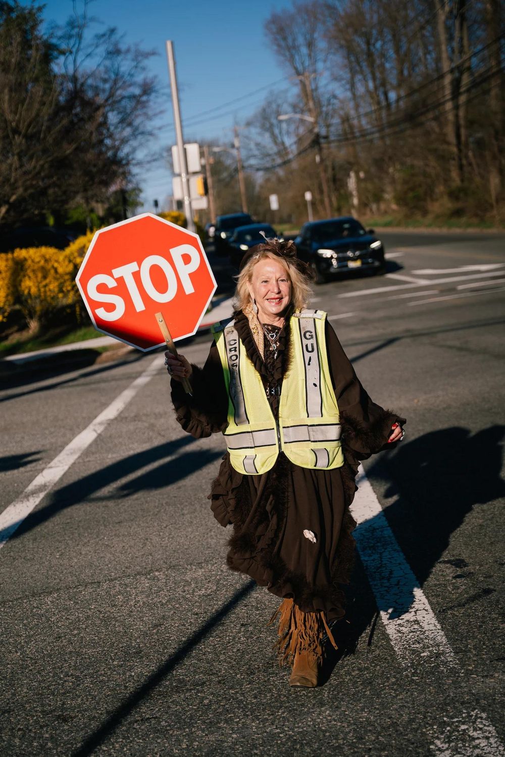 ‘Lolipop lady’ with remarkable past is a social media star in her 80s