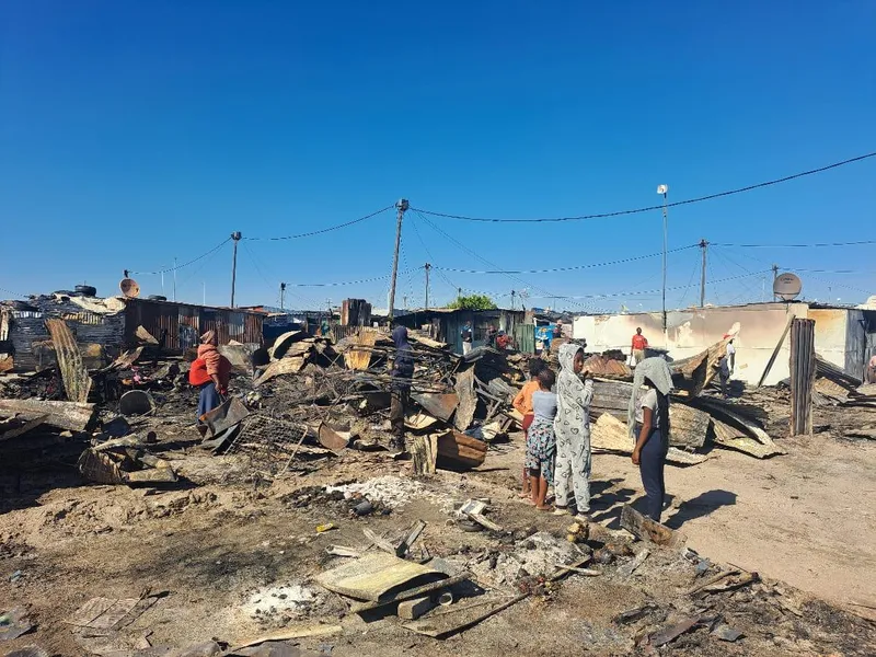 Khayelitsha fire leaves 150 families homeless