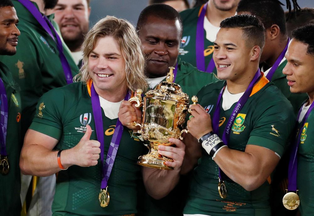 Springboks Faf de Klerk and Cheslin Kolbe partner with L’Oréal South Africa