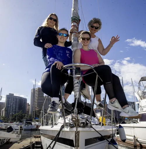 All-women team prepares for the challenging Vasco Da Gama Ocean Race