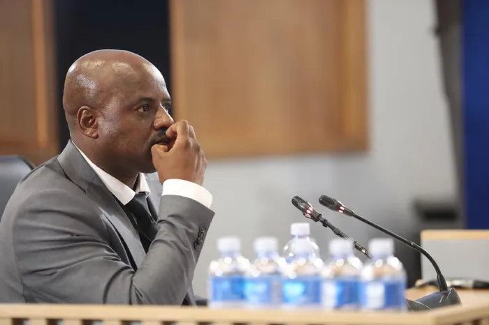 Suspended Ekurhuleni Metro Poilice Department deputy chief Julius Mkhwanazi.