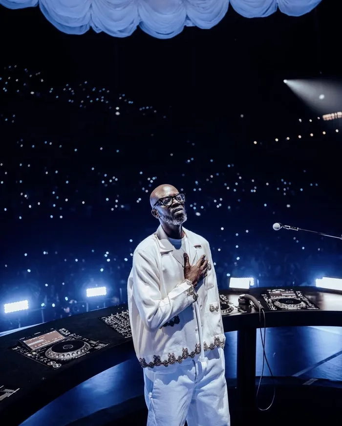 Black Coffee thanks fans after a spectacular O2 Arena concert.