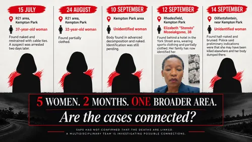 Body of missing Kempton Park runner Elizabeth Moselakgomo identified by family